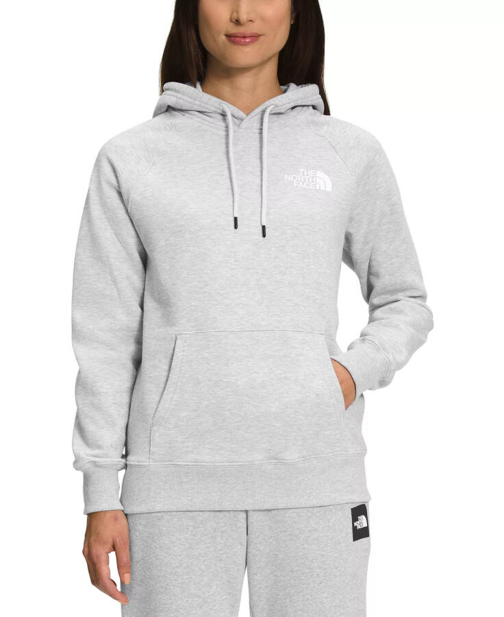 Women's Box NSE Fleece Hoodie Tnf Light Grey Heather/tnf Black - 2