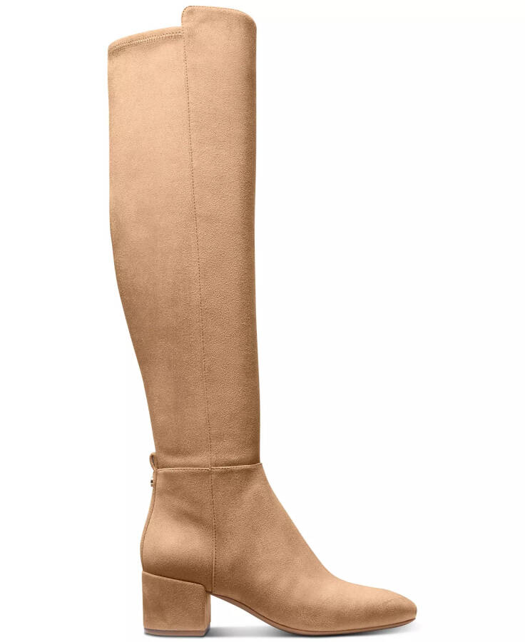 Women's Braden Knee High Block Heel Boots Camel - 2