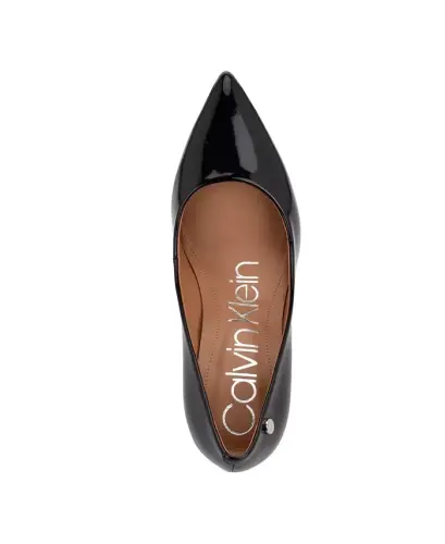 Women's Brady Pointed Toe Pumps-Black Patent - 4