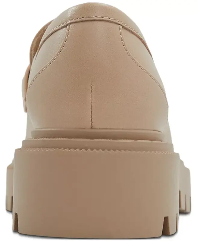 Women's Brixtonn Chain Lug Loafers-Medium Beige - 3