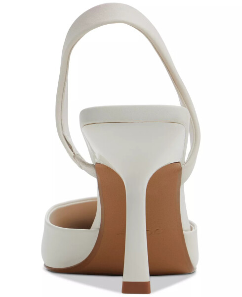 Women's Brusanti Two-Piece Pumps-White - 3