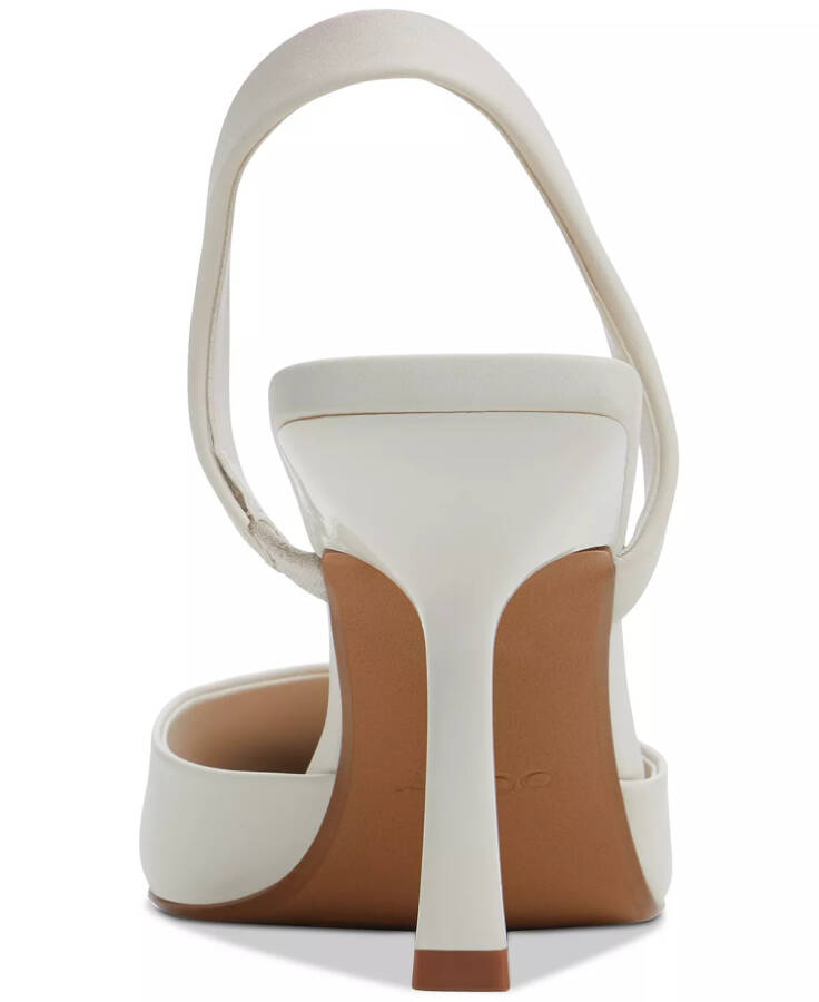 Women's Brusanti Two-Piece Pumps-White - 3