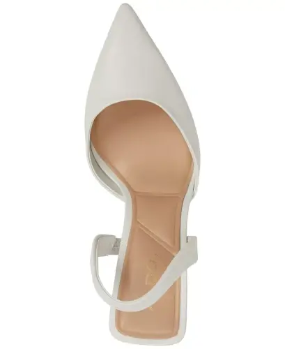 Women's Brusanti Two-Piece Pumps-White - 4