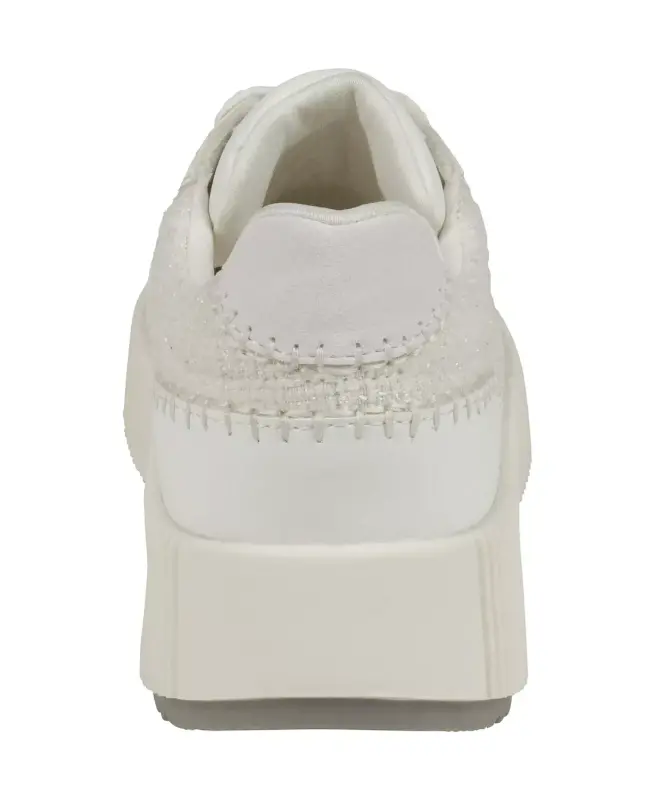 Women's Calico Lace Up Platform Sneakers - 3