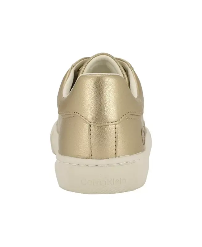 Women's Camzy Lace-Up Casual Sneakers-Gold Metallic - 3