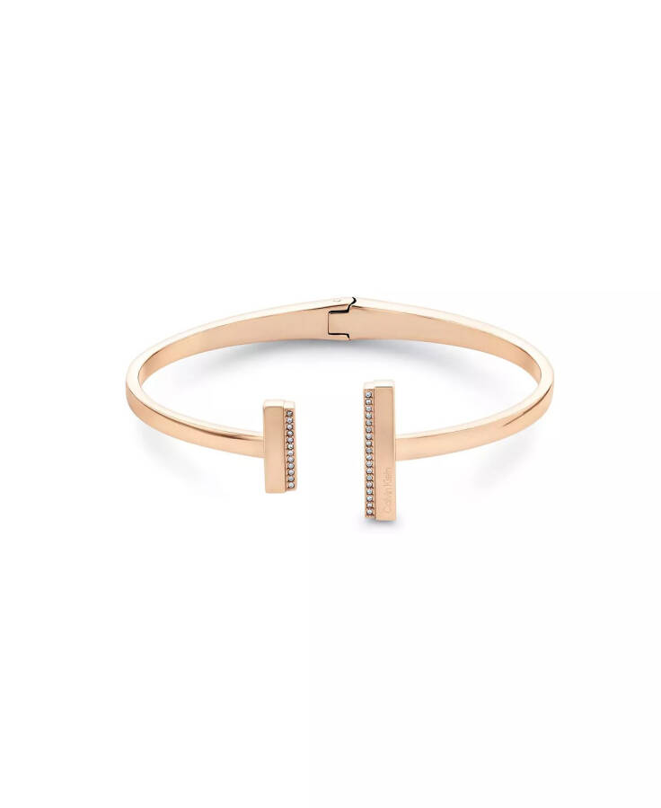 Women's Carnation Gold-Tone Bangle Bracelet Carnation Rose Gold-tone - 1