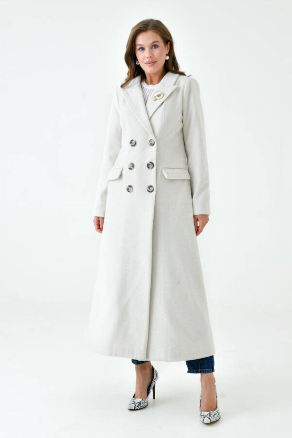 Women's Cashmere Coat Fishtail VLN712401 - 1