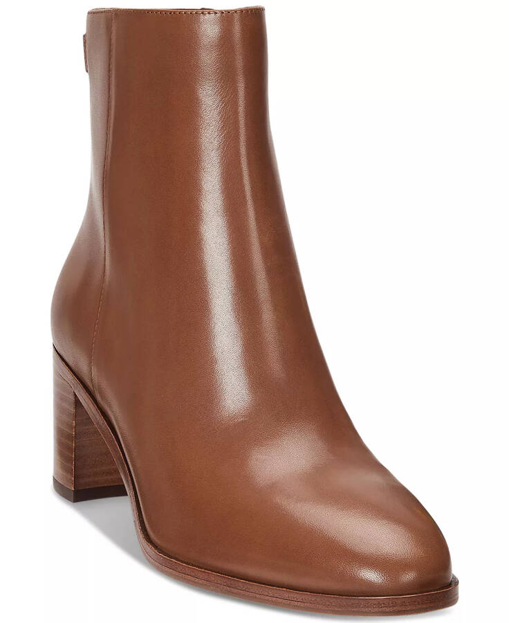 Women's Cassie Booties Deep Saddle Tan - 1