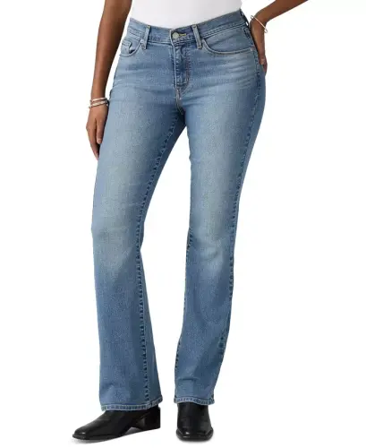 Women's Casual Classic Mid Rise Bootcut Jeans - Camp Denim - 1