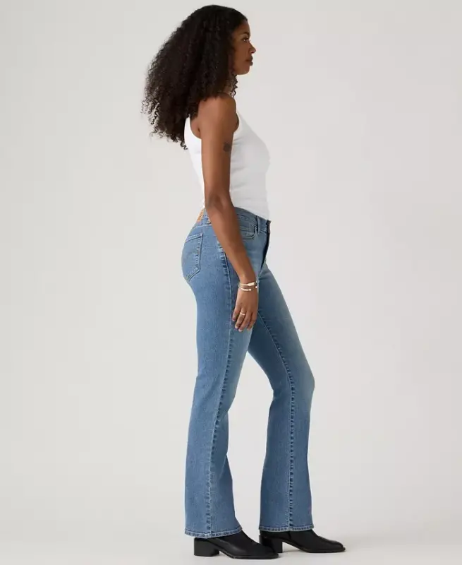 Women's Casual Classic Mid Rise Bootcut Jeans - Camp Denim - 2