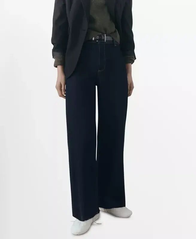 Women's Catherin Culotte High-Rise Jeans - Open Blue - 1