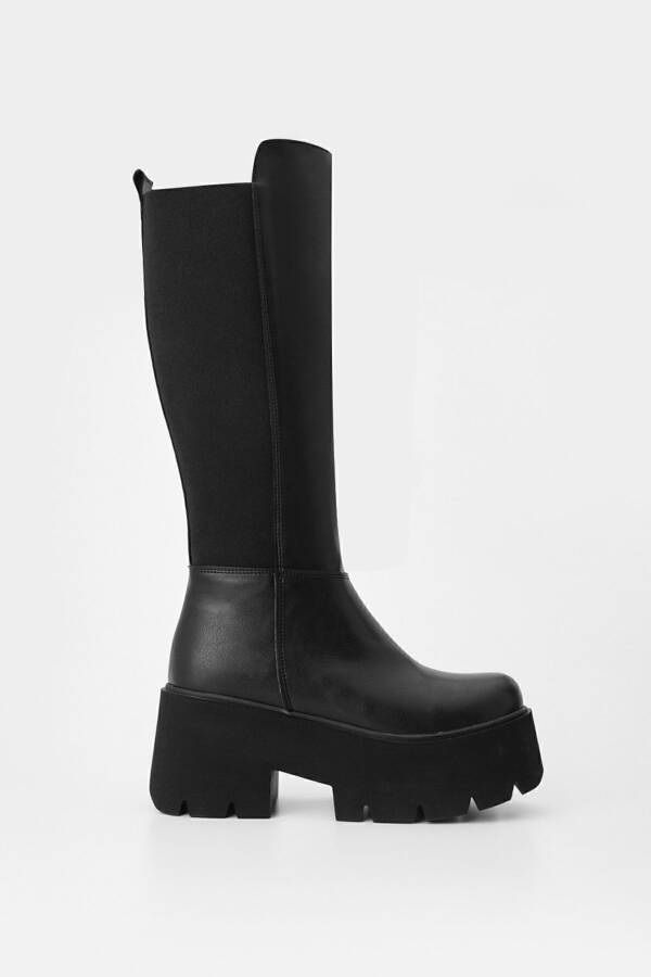 Women's chunky platform everyday boots - 3