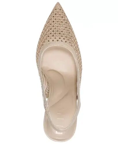 Women's Cinette Slingback Pointed Toe Pumps - Cappucino - 4