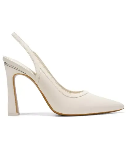 Women's Cinette Slingback Pointed Toe Pumps - Coconut - DKNY (1)