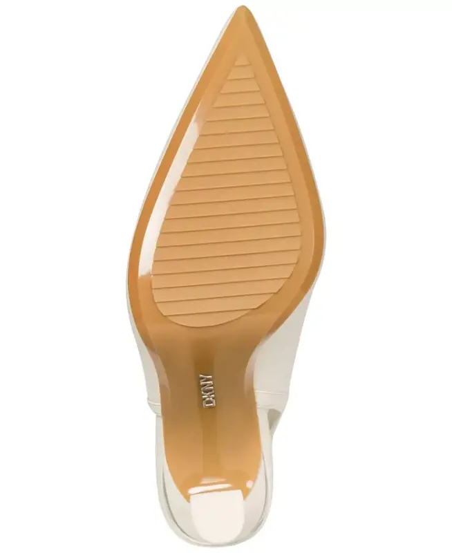 Women's Cinette Slingback Pointed Toe Pumps - Coconut - 5