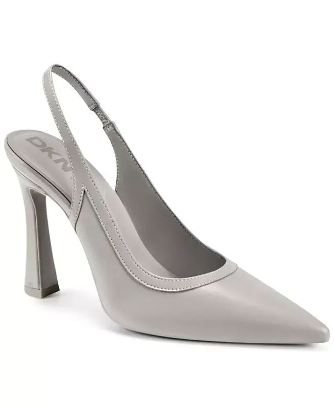 Women's Cinette Slingback Pointed Toe Pumps - Toffee - DKNY
