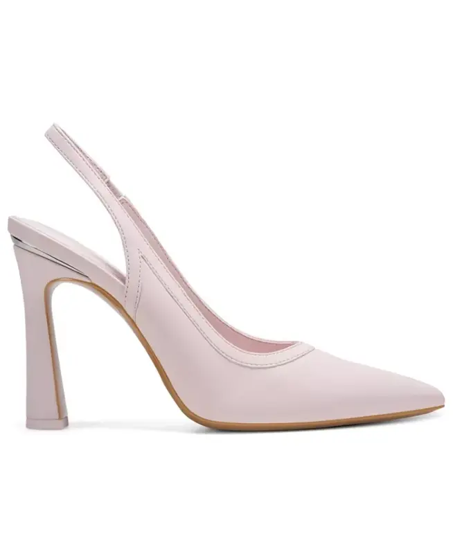 Women's Cinette Slingback Pointed Toe Pumps - Light Pink - 2