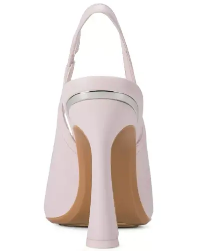 Women's Cinette Slingback Pointed Toe Pumps - Light Pink - 3