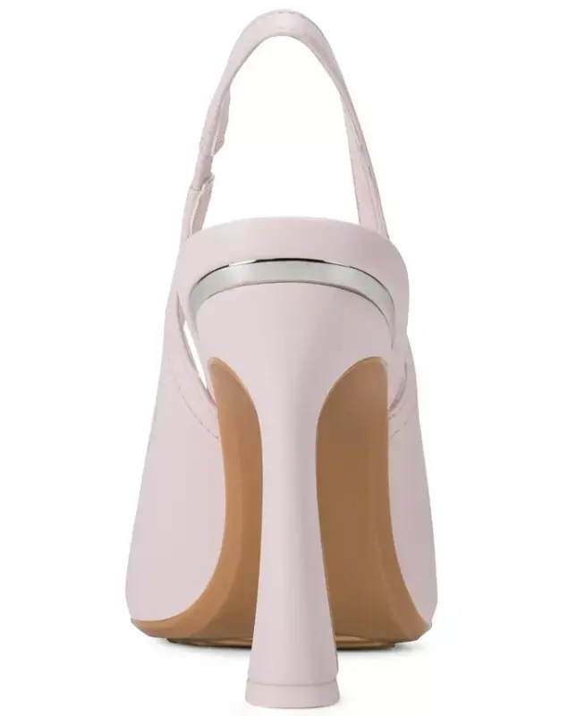 Women's Cinette Slingback Pointed Toe Pumps - Light Pink - 3