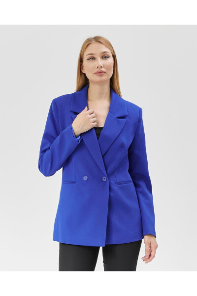 Women's Classic Blazer Vintage Jacket SAKS - 1