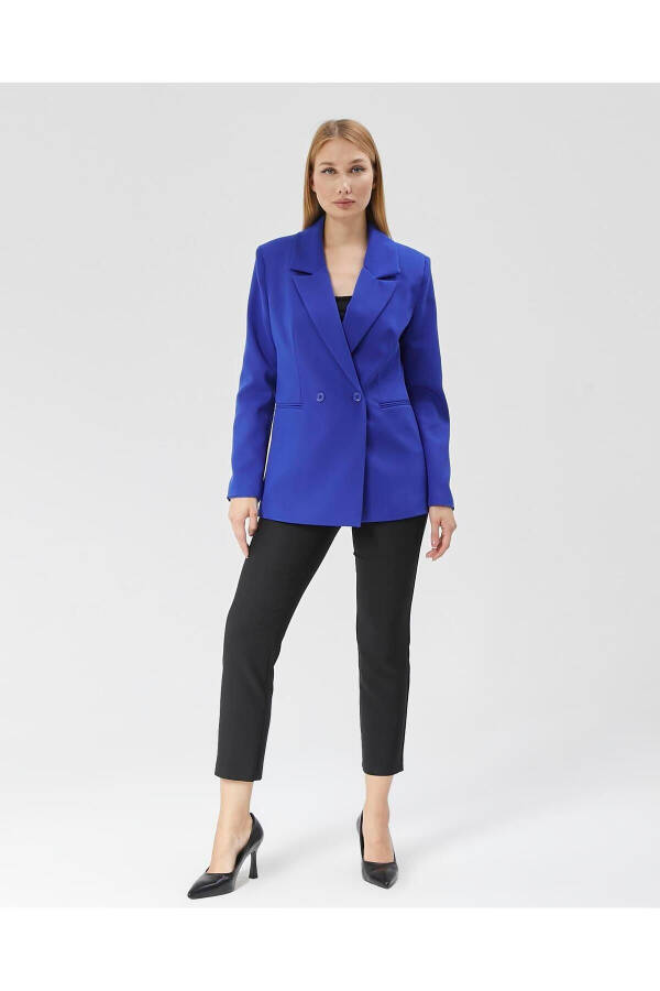 Women's Classic Blazer Vintage Jacket SAKS - 2