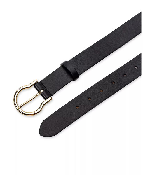 Women's Classic Hinged Buckle Belt Black - 3