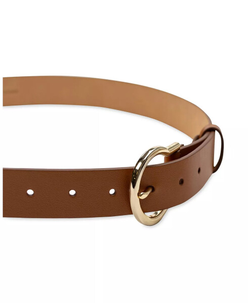 Women's Classic Hinged Buckle Belt Tan - 4