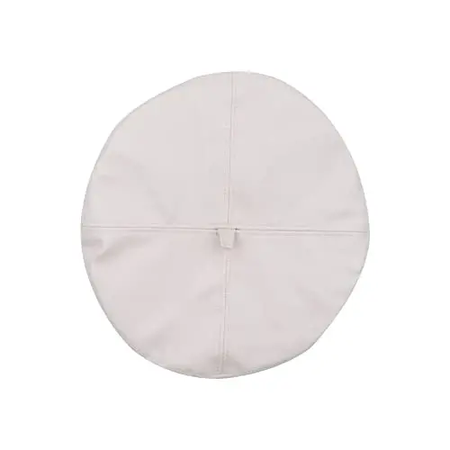Women's Classic PU Leather French Beret Hat Retro Beanie Hat Artist Beret Cap Adjustable Painter Pumpkin Cap - 4
