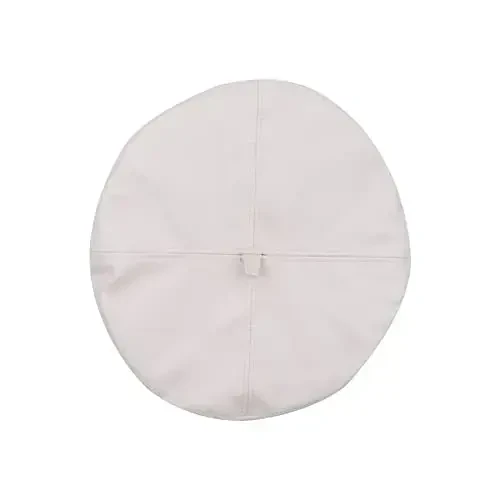 Women's Classic PU Leather French Beret Hat Retro Beanie Hat Artist Beret Cap Adjustable Painter Pumpkin Cap - 4