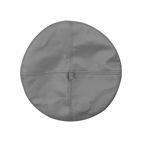 Women's Classic PU Leather French Beret Hat Retro Beanie Hat Artist Beret Cap Adjustable Painter Pumpkin Cap - 4