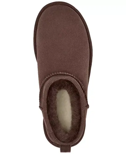 Women's Classic Ultra Mini Pull-On Booties - Burnt Cedar - 4