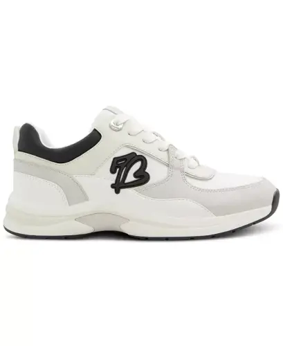 Women's Clea Lace-Up Platform Sneakers-White/Black Multi - ALDO (1)