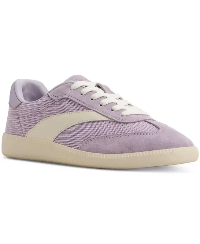 Women's Clubstyle Lace-Up Jogger Sneakers-Light Purple Mesh - ALDO
