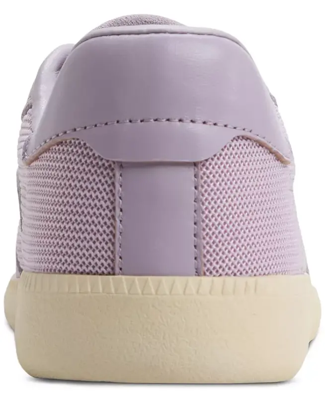 Women's Clubstyle Lace-Up Jogger Sneakers-Light Purple Mesh - 3