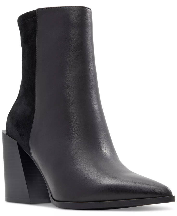 Women's Coanad Block-Heel Dress Booties Black - 1