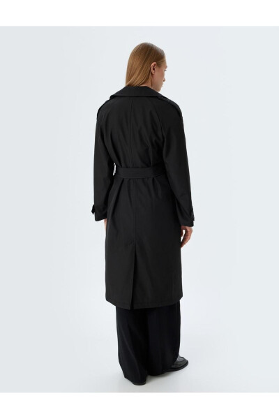 Women's Coat&Trenchcoat 5wak00228ew Black - 2