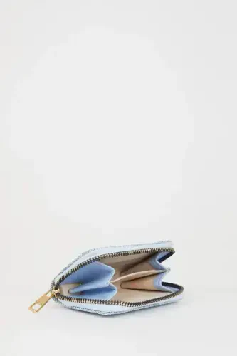 Women's Coin Purse-Jean Melange - 3