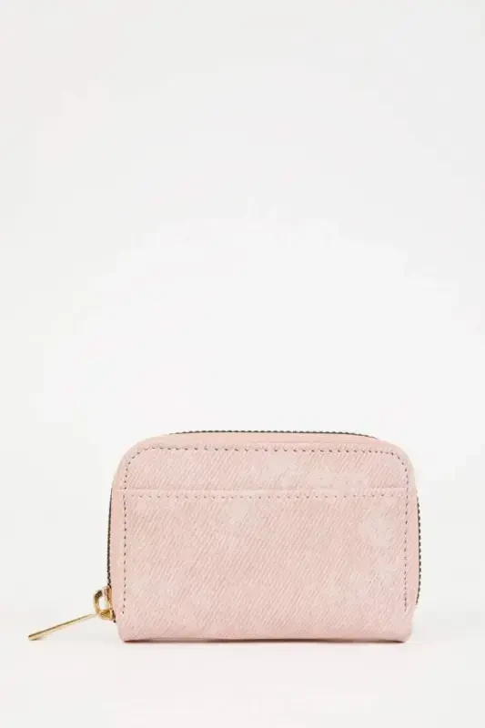 Women's Coin Wallet-Pink - DEFACTO