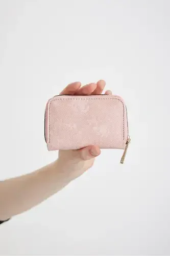 Women's Coin Wallet-Pink - DEFACTO (1)