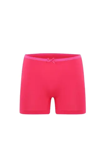 Women's Combed Cotton 3-Pack Boxer Fuchsia 40260 - BÜYÜKBEDENIZ (1)