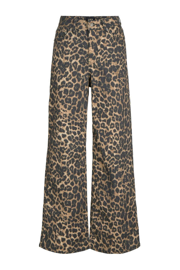 Women's comfortable leopard print pants - Sarah - 4