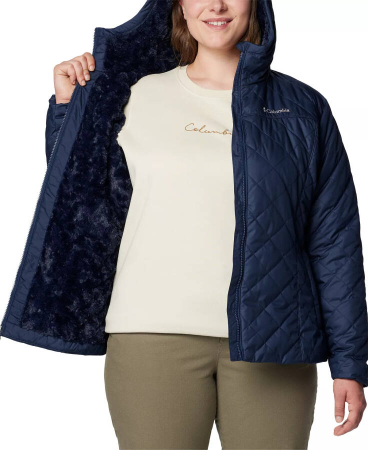 Women's Copper Crest™ II Hooded Jacket Collegiate Navy - 4