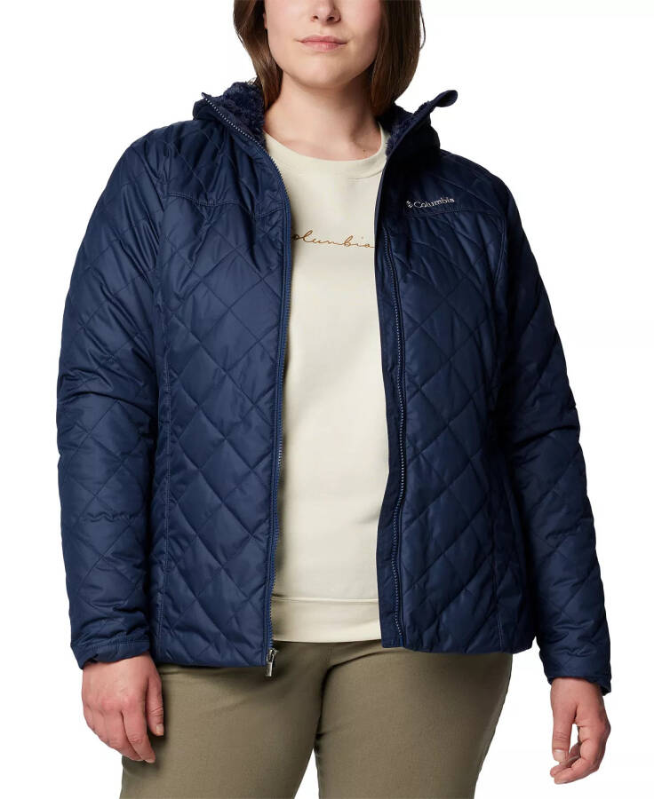 Women's Copper Crest™ II Hooded Jacket Collegiate Navy - 6