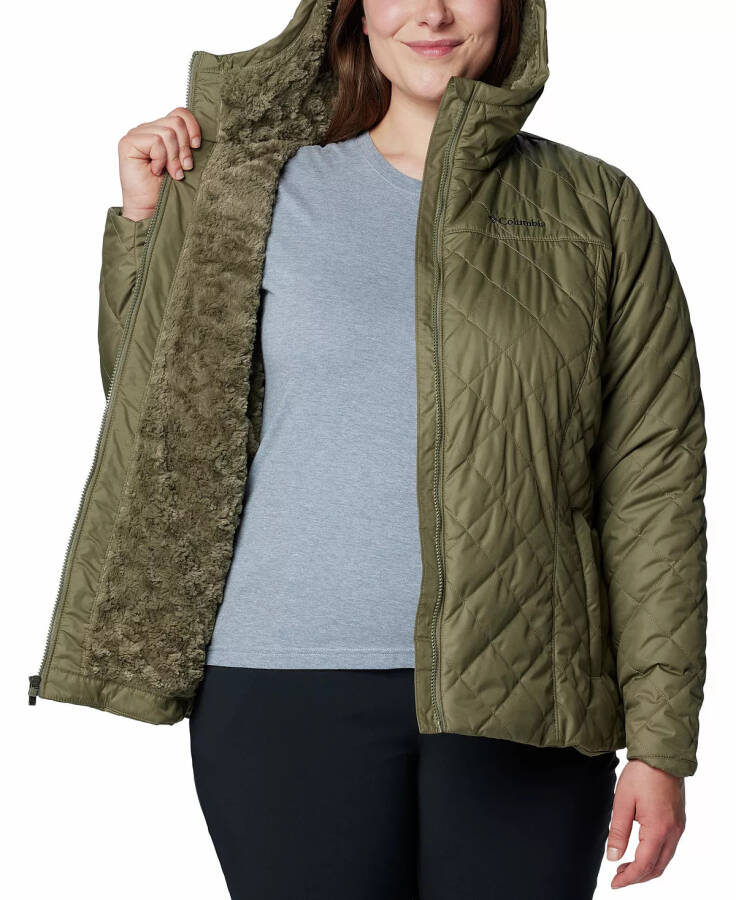 Women's Copper Crest™ II Hooded Jacket Stone Green - 8