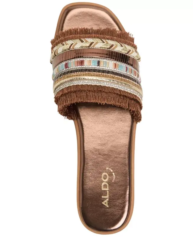 Women's Coralya Embellished Flat Sandals - 4