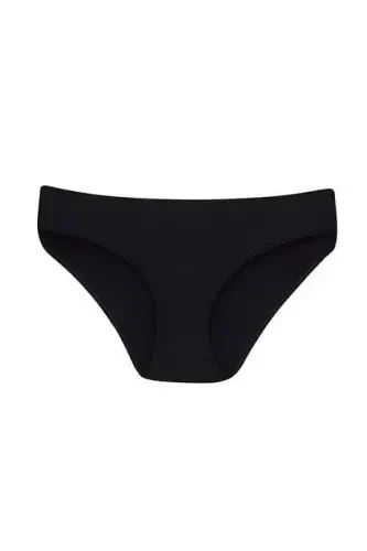 Women's Cotton Lycra Colorful Plain Panties 6-Pack | Comfortable and Soft Underwear - 1