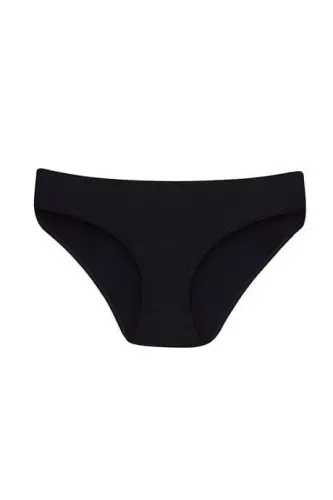 Women's Cotton Lycra Colorful Plain Panties 6-Pack | Comfortable and Soft Underwear - 1