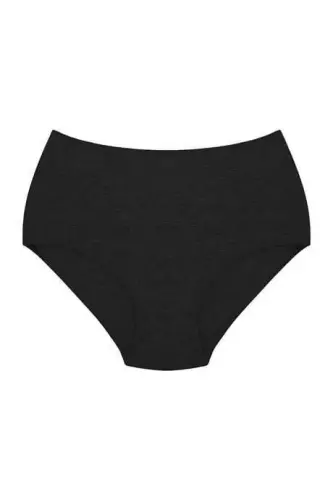 Women's Cotton Lycra High Waist Colorful Panties 6 Pack - 1
