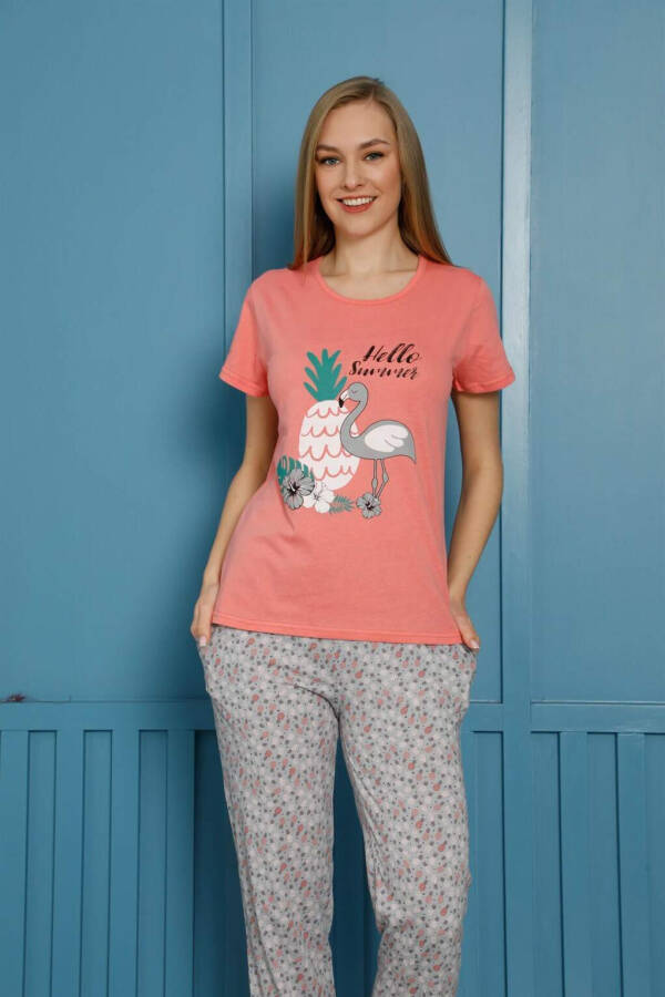 Women's Cotton Pajama Set 20500N - 2