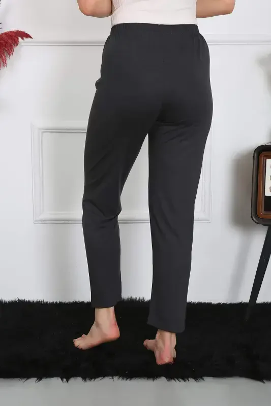 Women's Cotton Single Bottom Pajama Set in Grey 27514 - 5